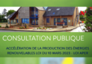 Consultation publique : ZAER