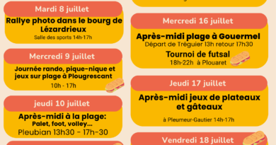Programme du Service Jeunesse – Juillet 2025