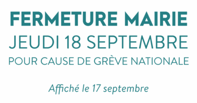 Fermeture Mairie