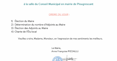 Prochain Conseil Municipal : 21/03/2026