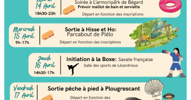 Programme du Service Jeunesse – Avril 2026