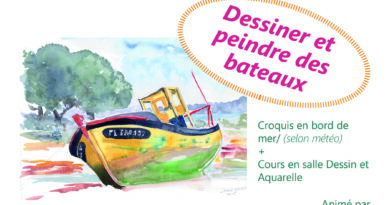 🎨 Stage Aquarelle à Plougrescant 🎨