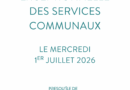 Fermeture exceptionnelle des services communaux